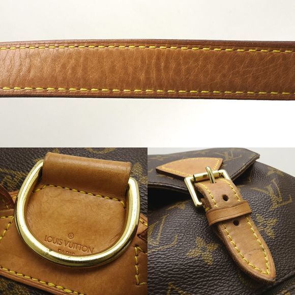 Louis Vuitton Monogram Montsouris MM Brown Backpack - Picture 5 of 8